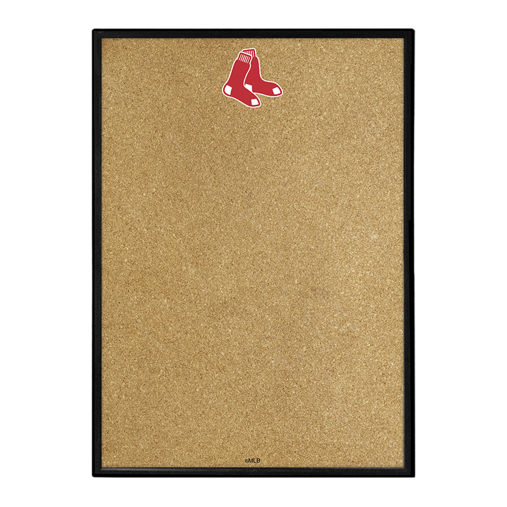 Boston Red Sox Sox Logo - Framed Corkboard  