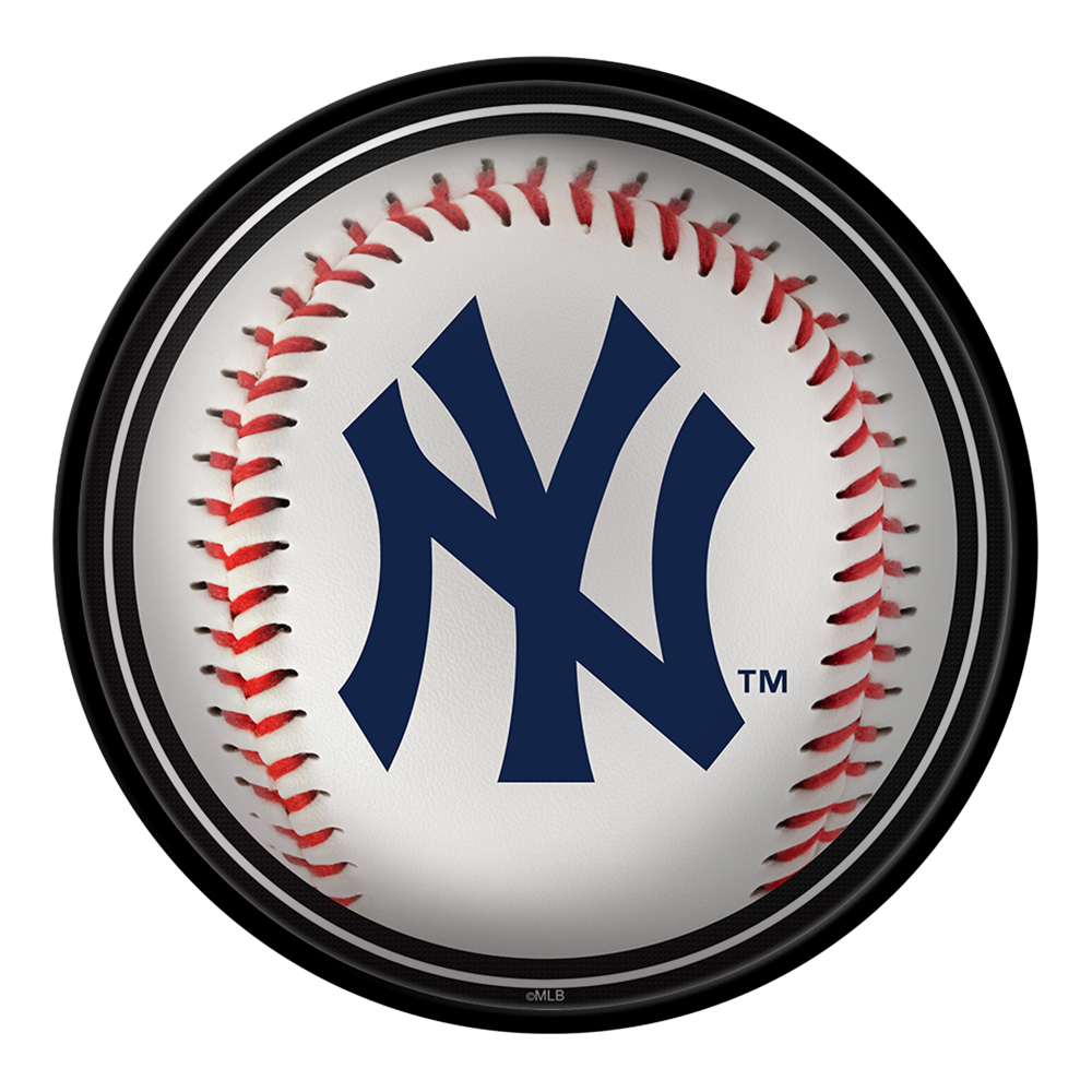 New York Yankees Baseball - Modern Disc Wall Sign  