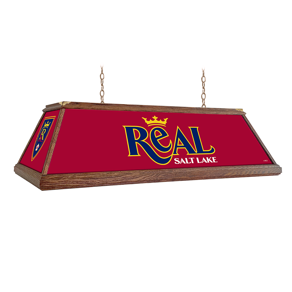 Real Salt Lake: Premium Wood Pool Table Light