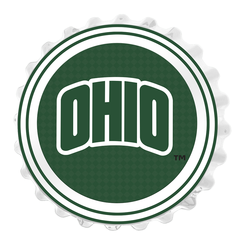 Ohio Bobcats Ohio - Bottle Cap Wall Sign  