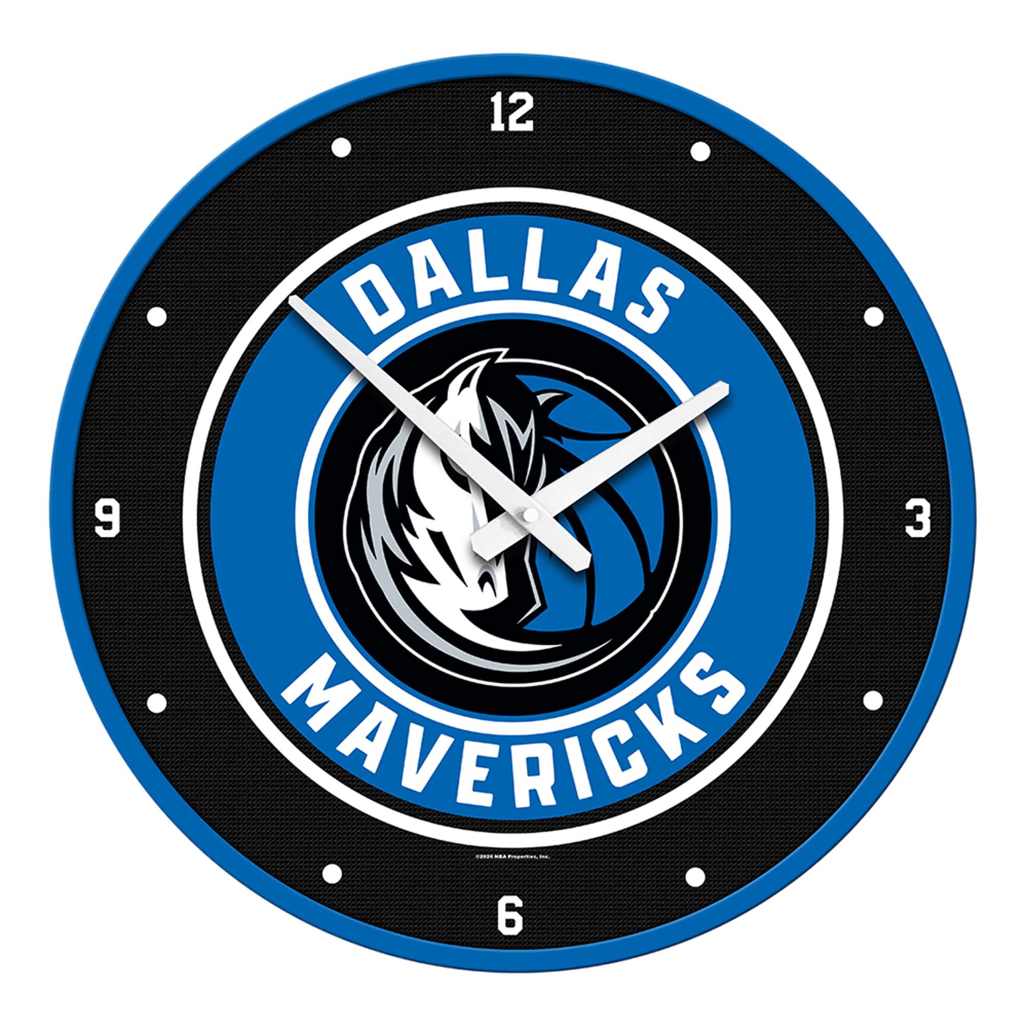 Dallas Mavericks: Modern Disc Wall Clock