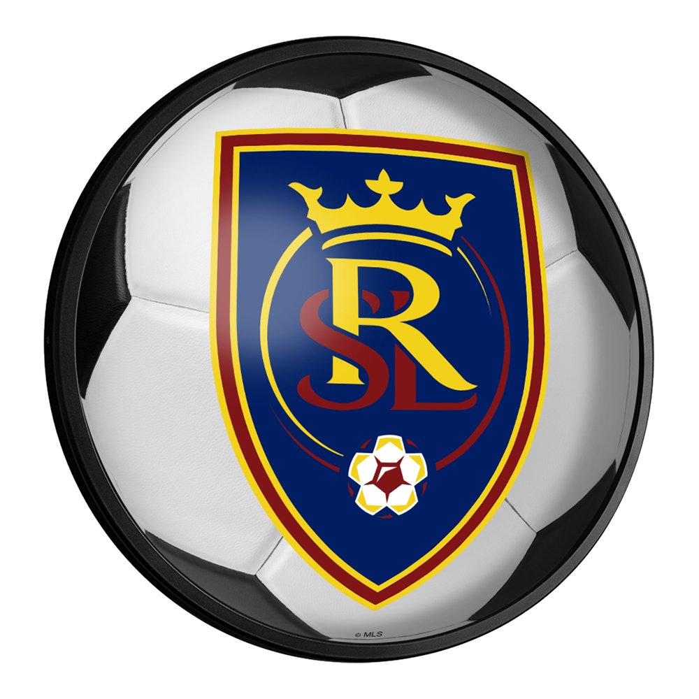 Real Salt Lake: Soccer - Round Slimline Lighted Wall Sign