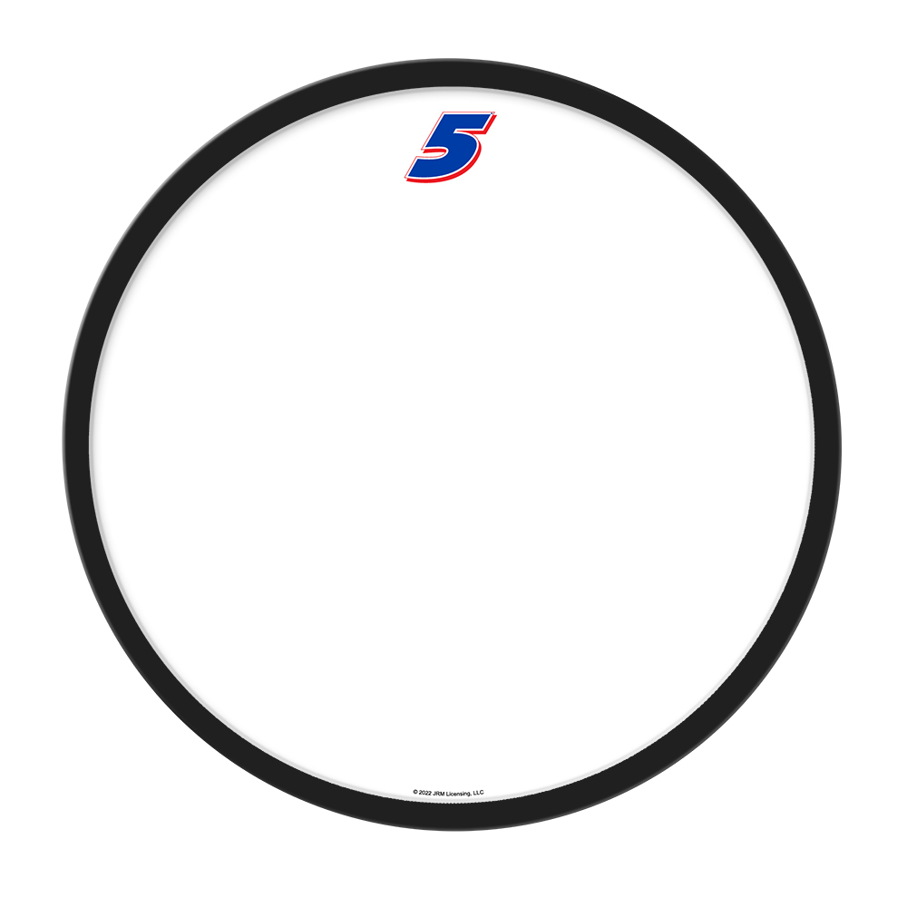 Kyle Larson: Modern Disc Dry Erase Wall Sign