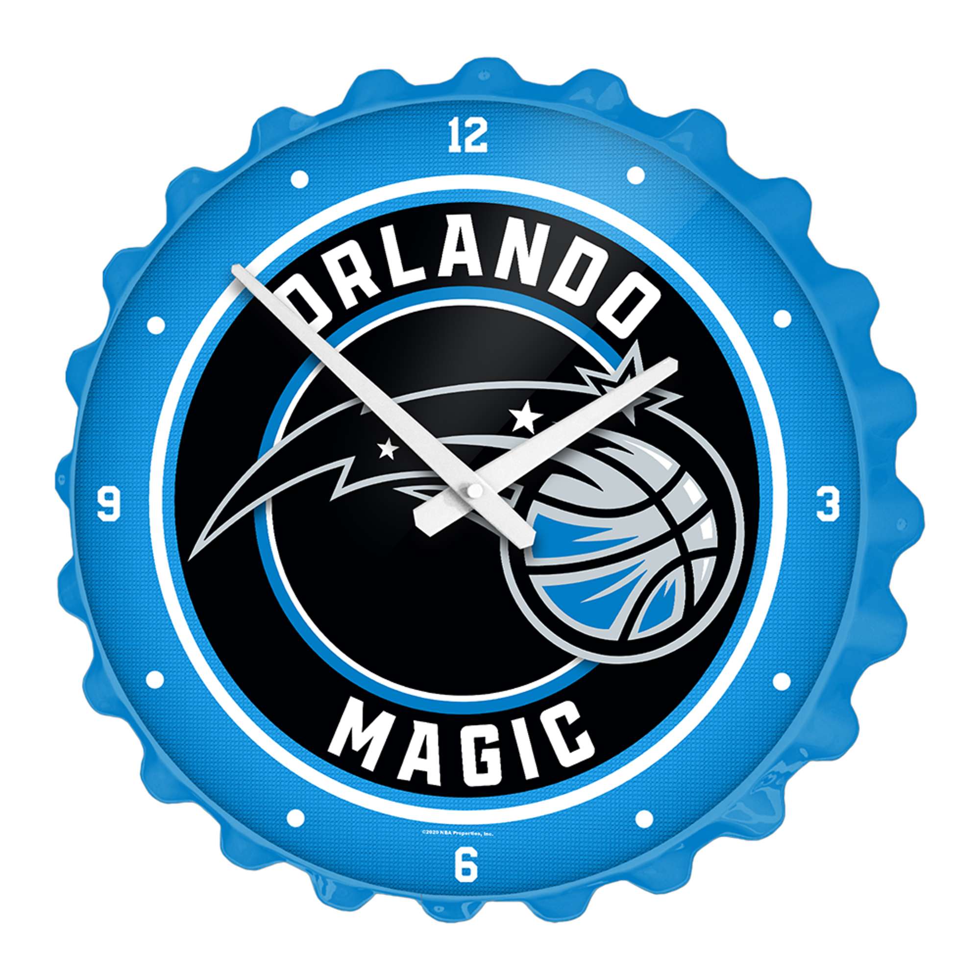 Orlando Magic: Bottle Cap Wall Clock