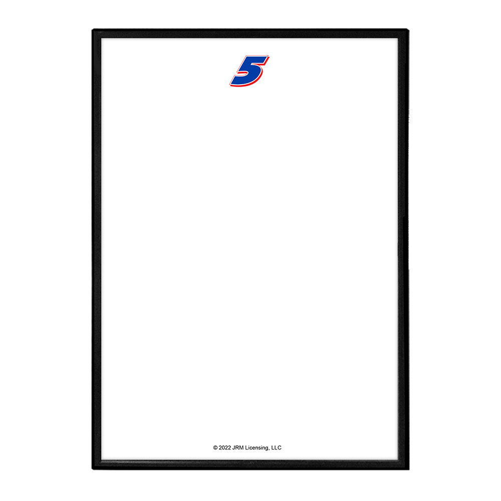 Kyle Larson: Framed Dry Erase Wall Sign