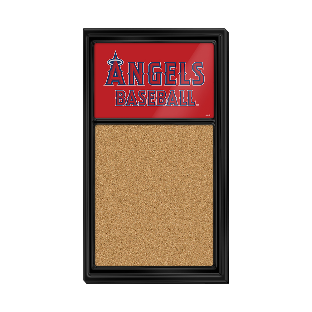 Los Angeles Angels Cork Note Board  