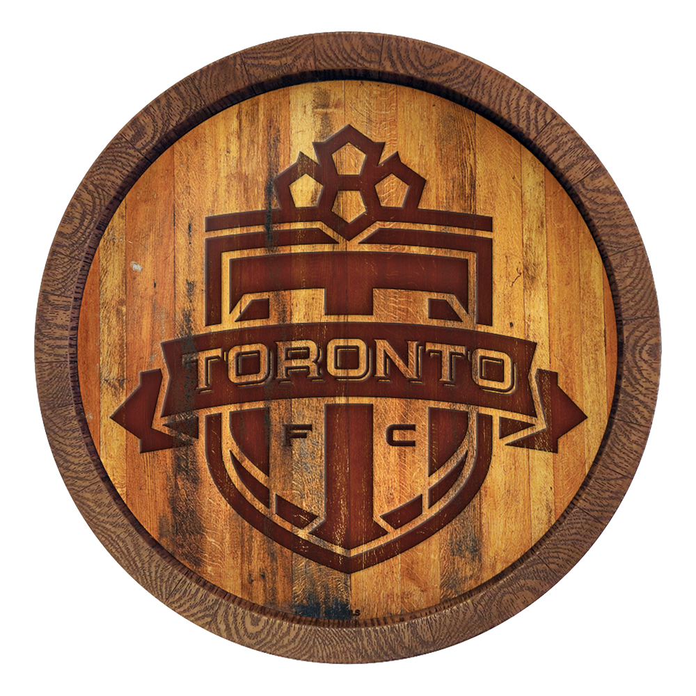 Toronto FC: Branded "Faux" Barrel Top Sign  