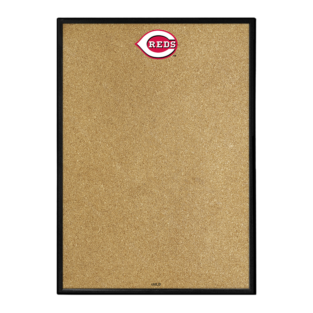 Cincinnati Reds Logo - Framed Corkboard  