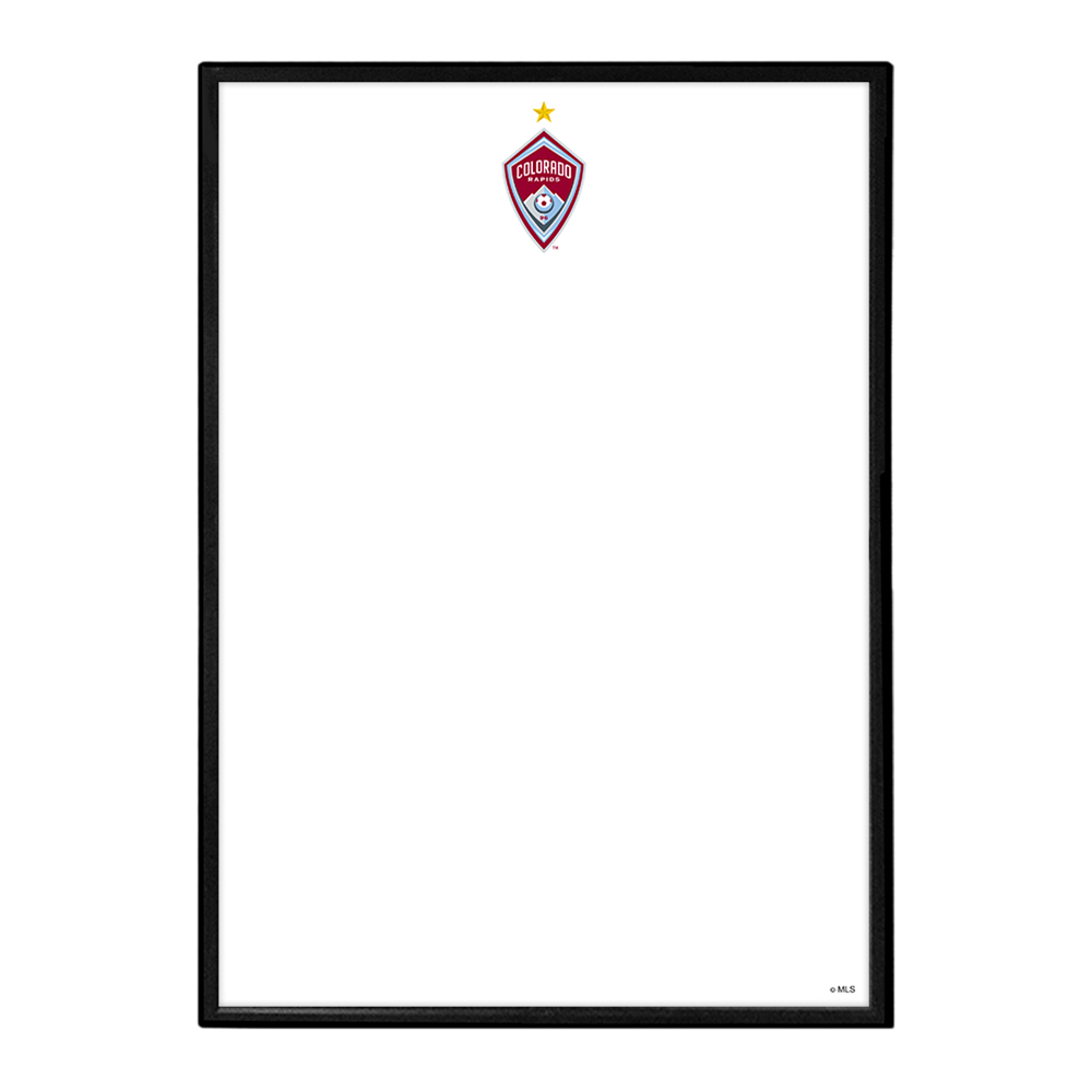 Colorado Rapids: Framed Dry Erase Wall Sign