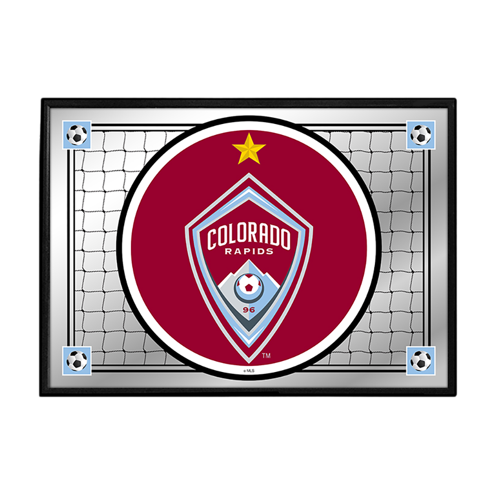 Colorado Rapids: Team Spirit - Framed Mirrored Wall Sign