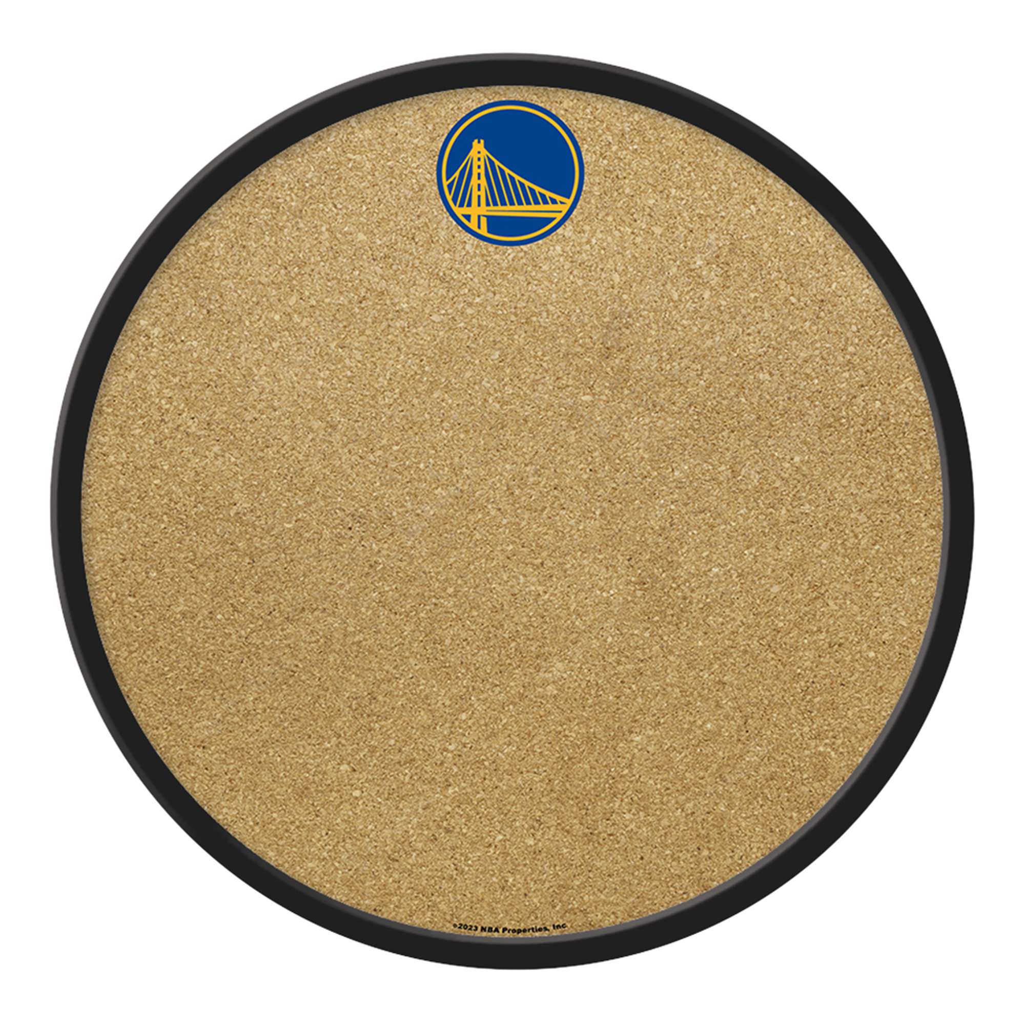 Golden State Warriors: Modern Disc Cork Board    