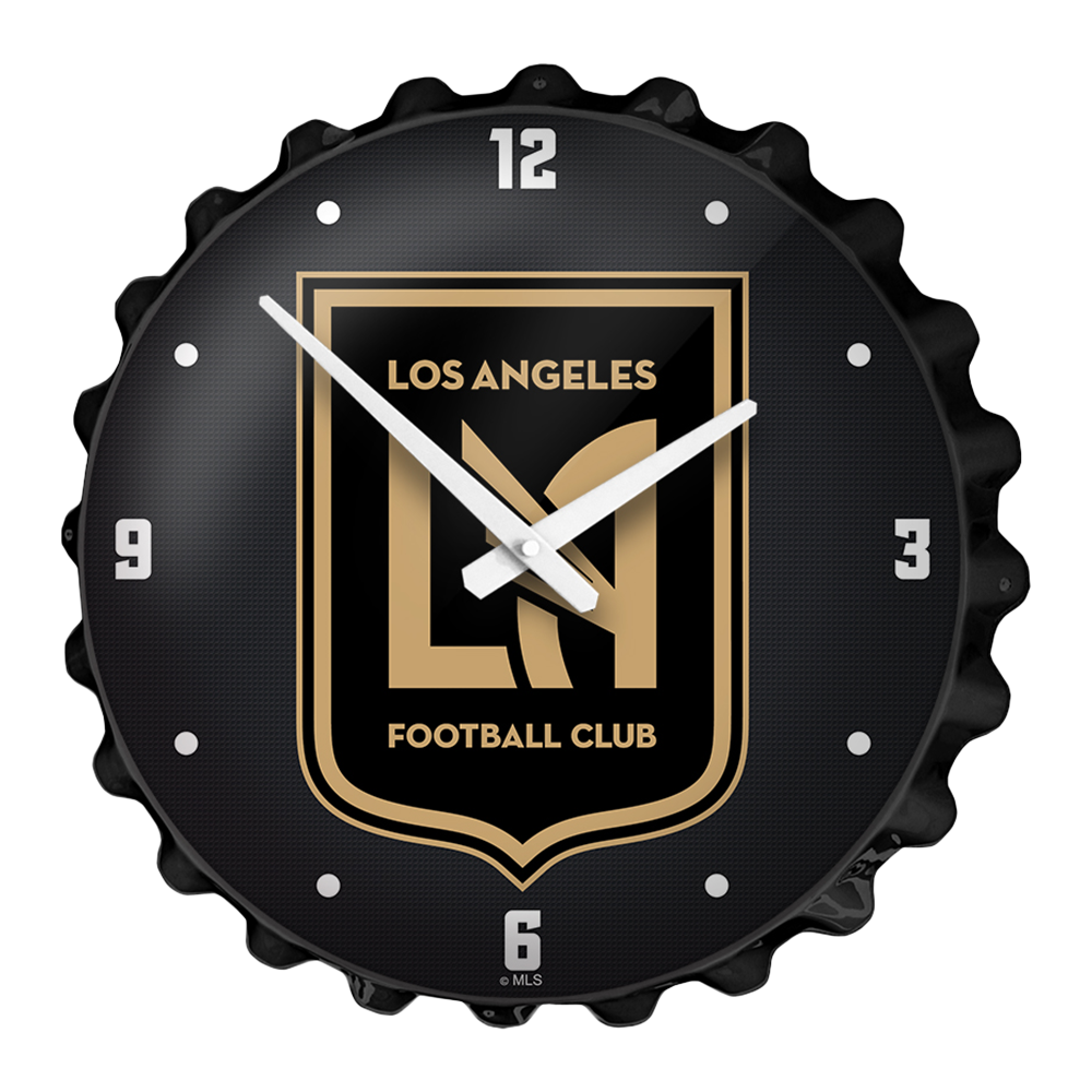 Los Angeles Football Club: Bottle Cap Wall Clock  
