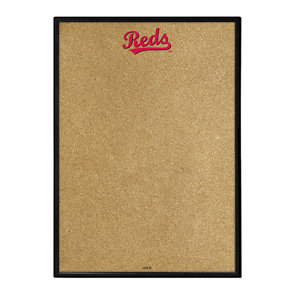 Cincinnati Reds Framed Corkboard  
