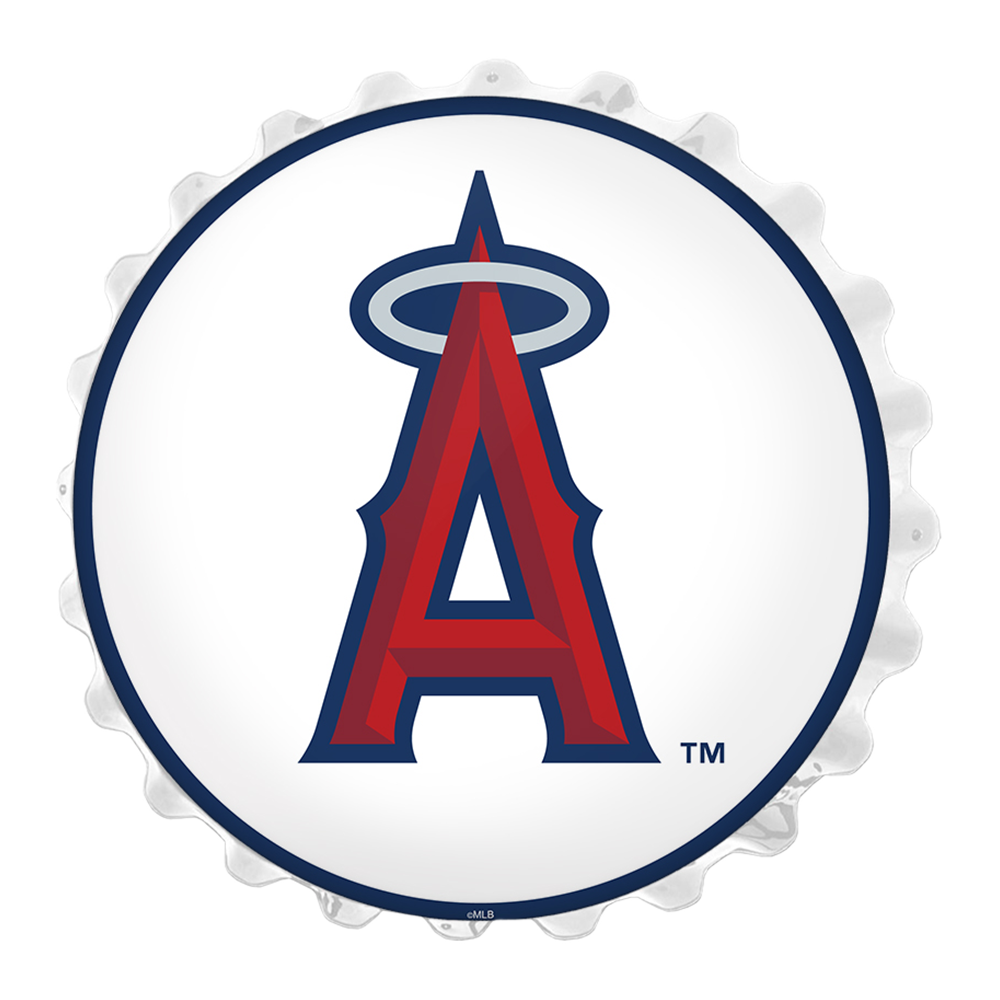 Los Angeles Angels Bottle Cap Wall Light  