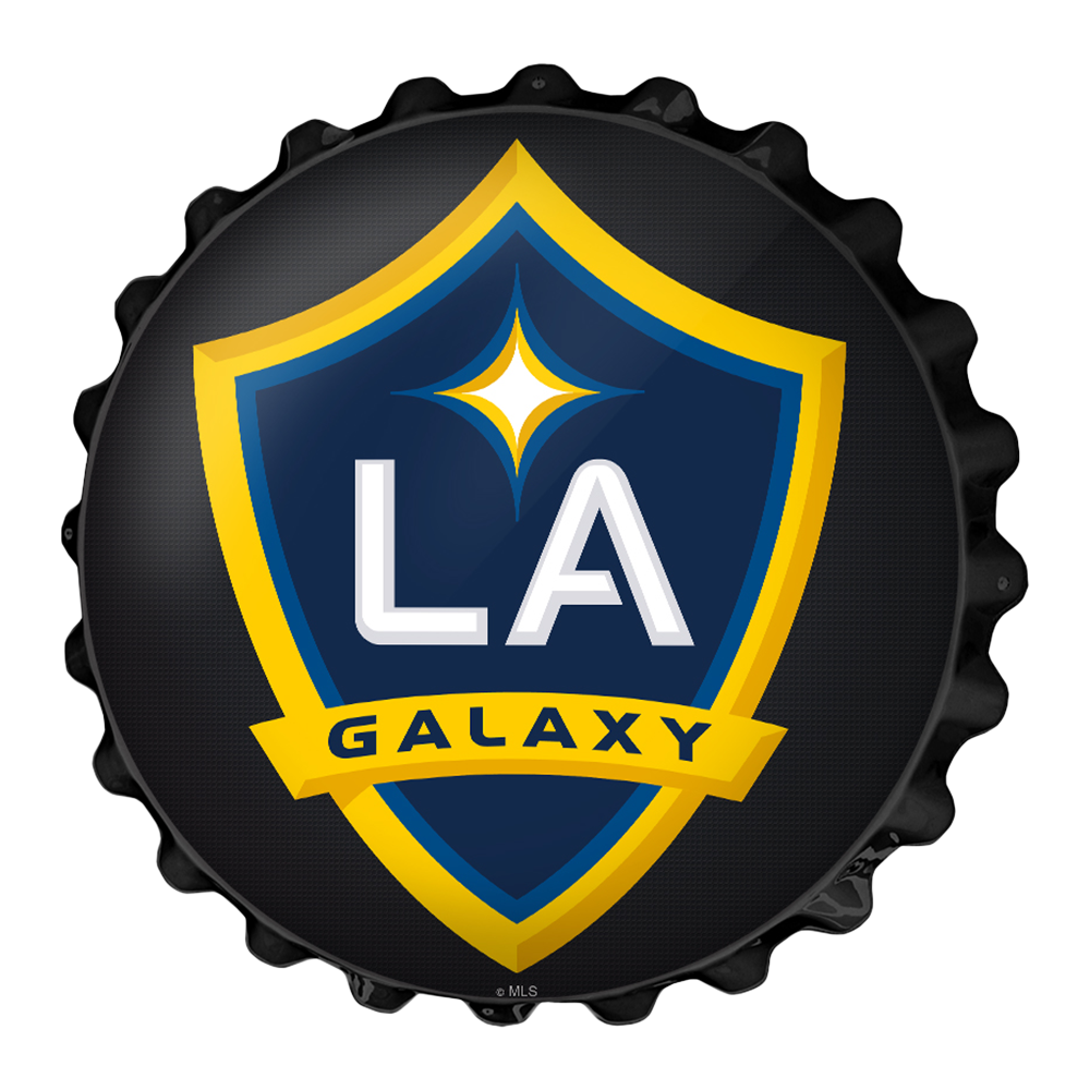 LA Galaxy: Bottle Cap Wall Sign