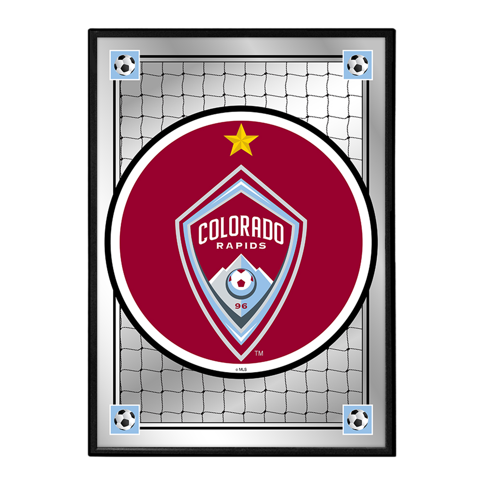 Colorado Rapids: Team Spirit - Framed Mirrored Wall Sign