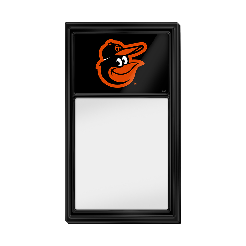Baltimore Orioles Logo - Dry Erase Note Board  