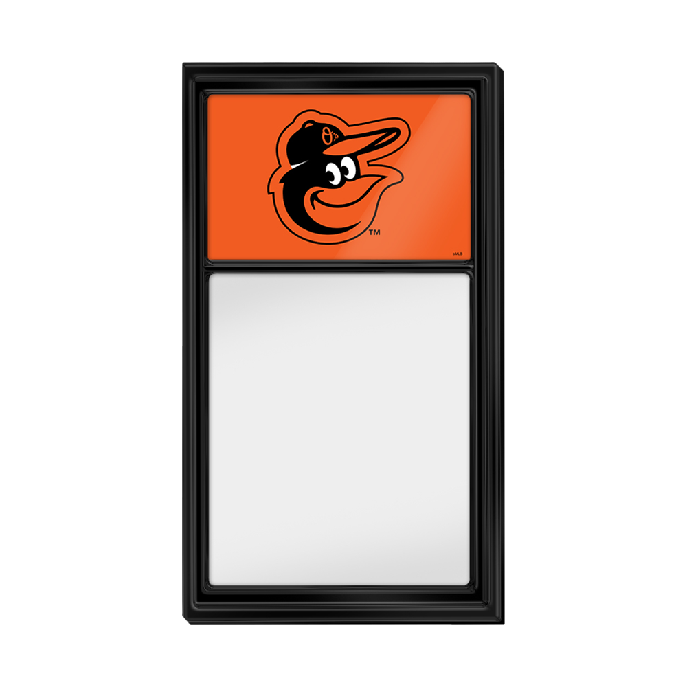 Baltimore Orioles Logo - Dry Erase Note Board  