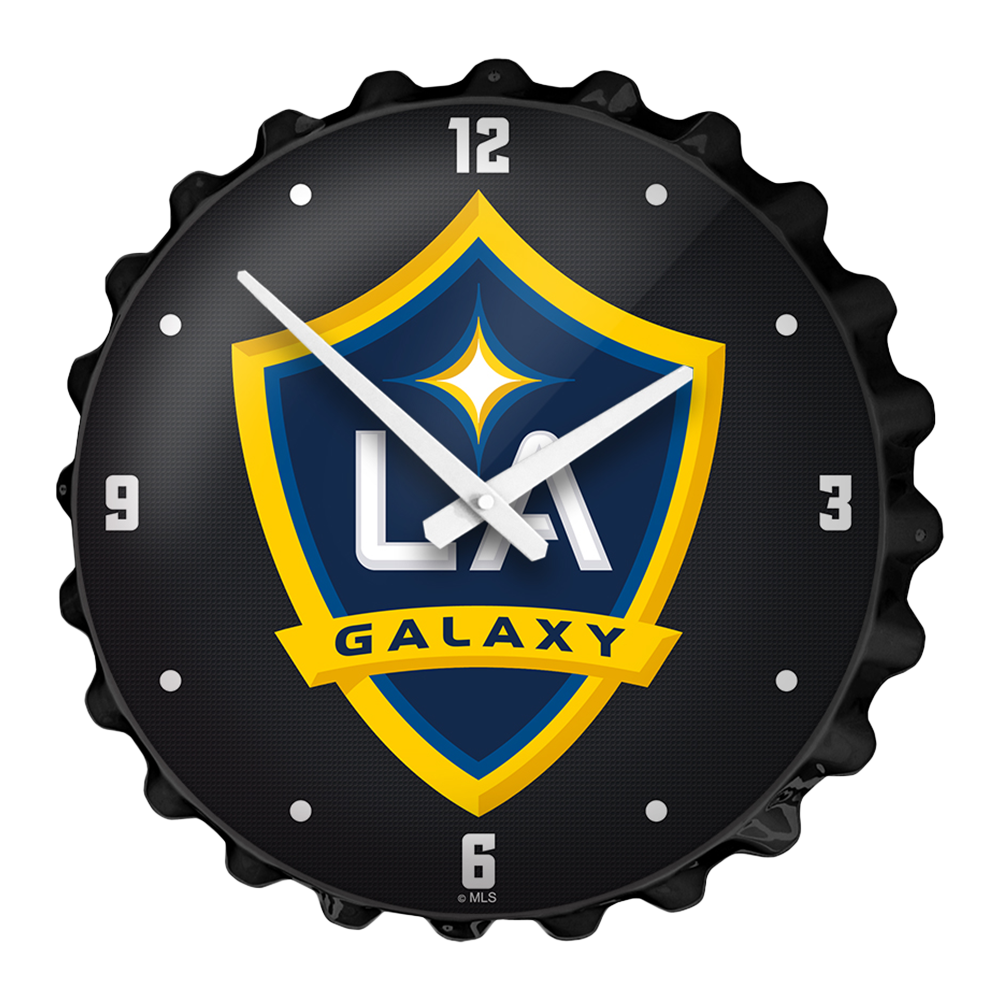 LA Galaxy: Bottle Cap Wall Clock