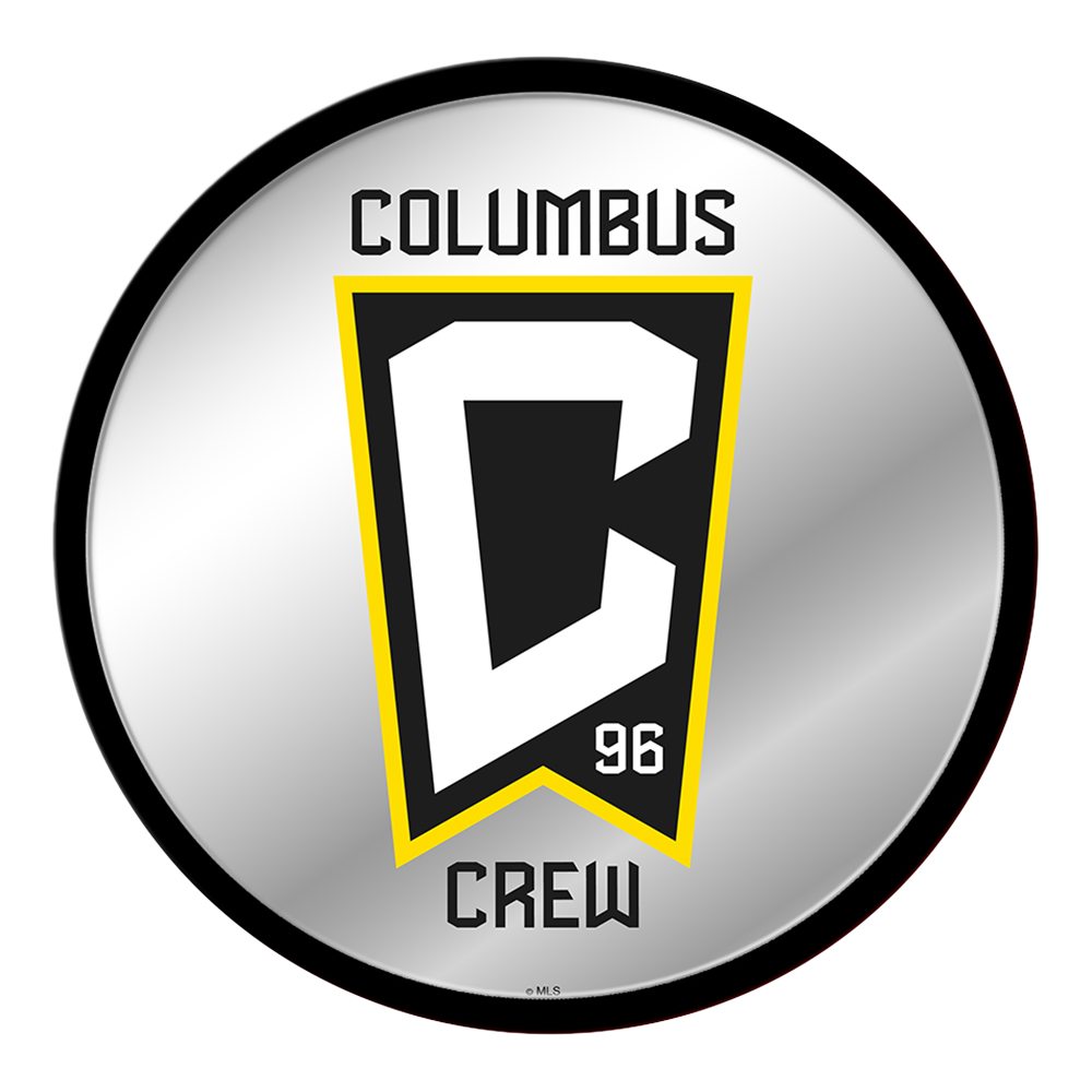 Columbus Crew: Modern Disc Mirrored Wall Sign