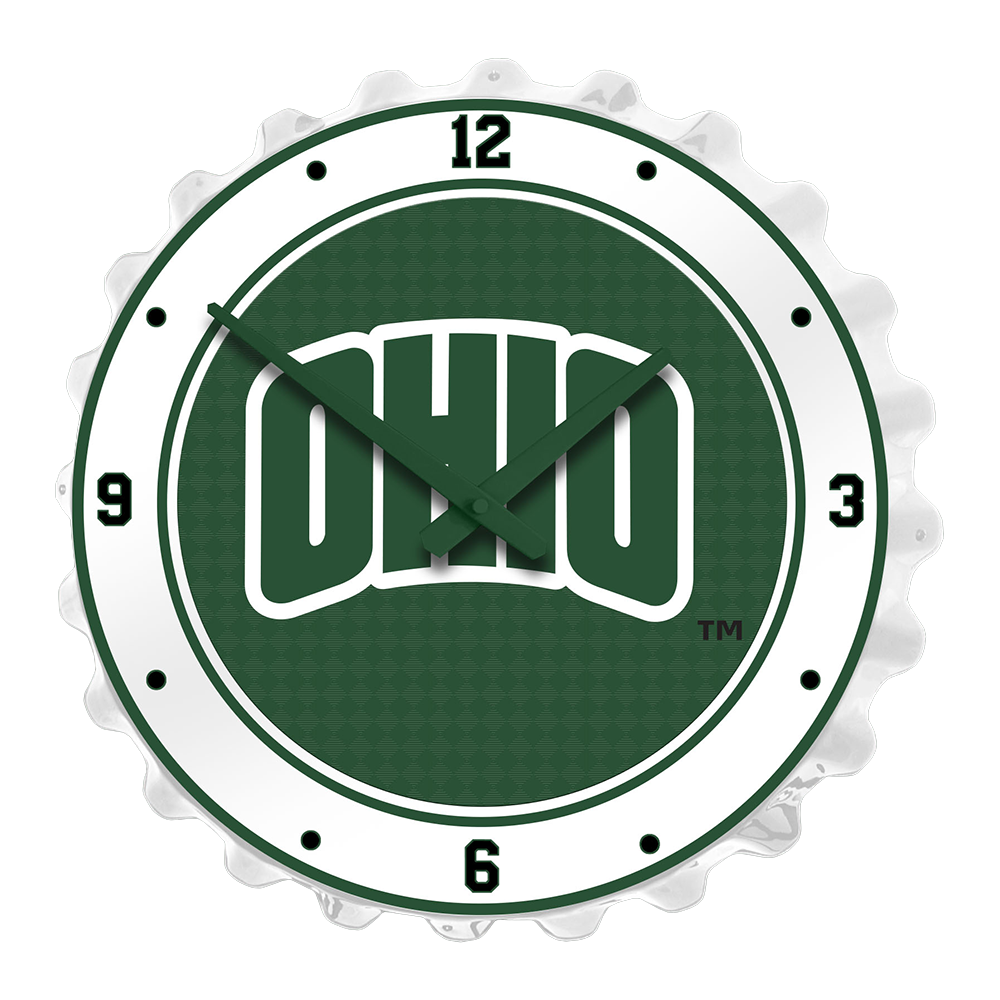Ohio Bobcats Ohio - Bottle Cap Wall Clock