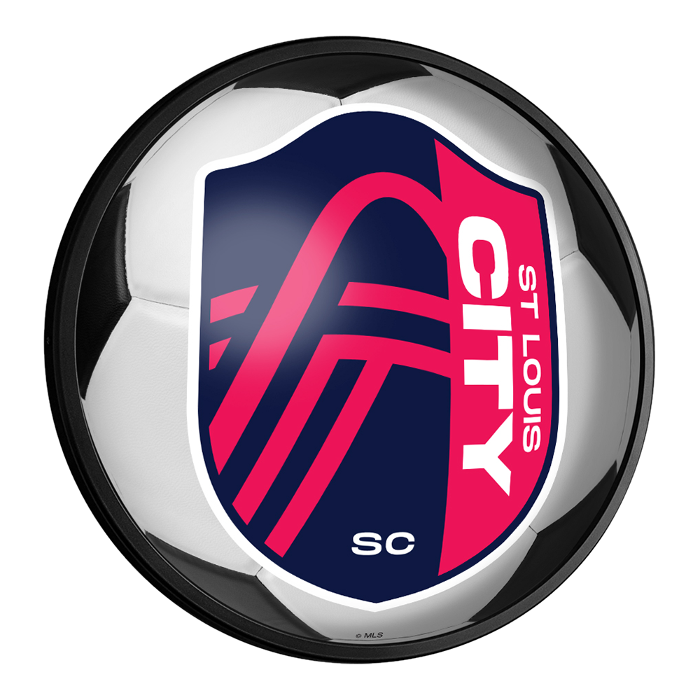 St. Louis CITYSC: Soccer - Round Slimline Lighted Wall Sign