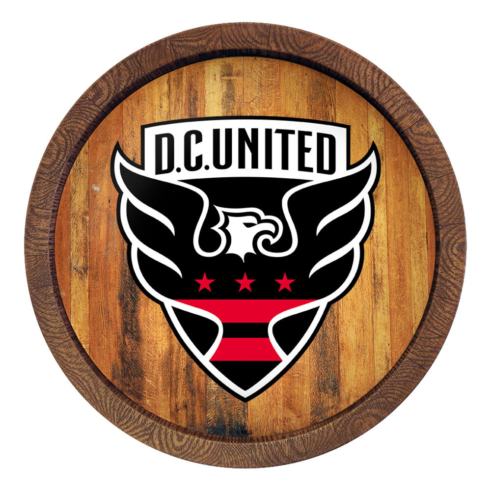 D.C. United: "Faux" Barrel Top Sign  