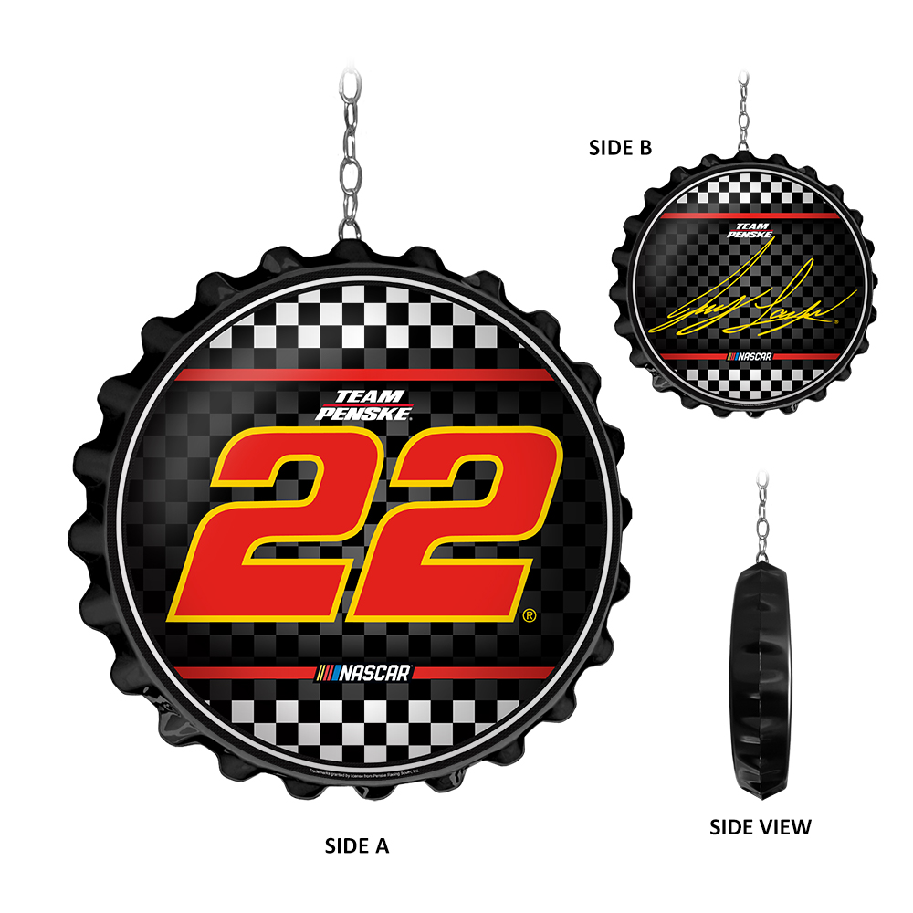 Joey Logano: Bottle Cap Dangler
