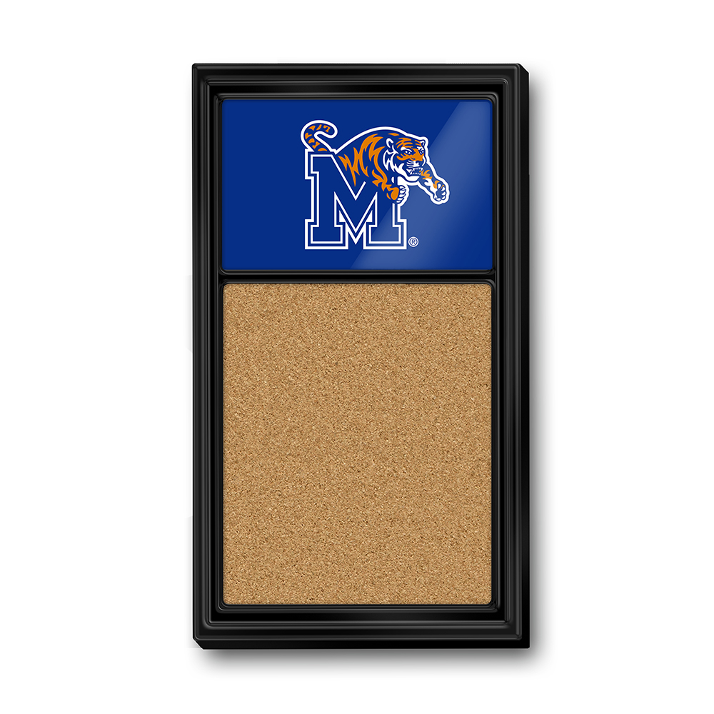 Memphis Tigers Cork Note Board