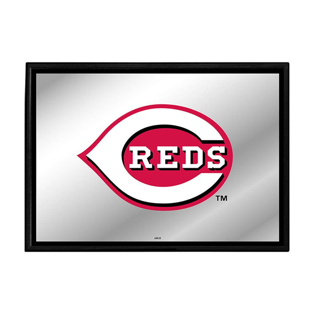 Cincinnati Reds Framed Mirrored Wall Sign  