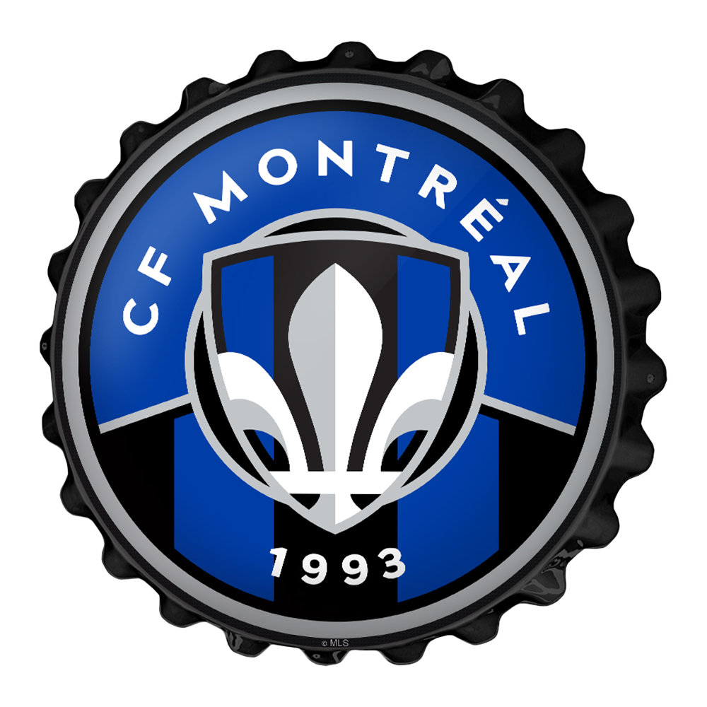 CF Montreal: Bottle Cap Wall Sign LED Car Door Light