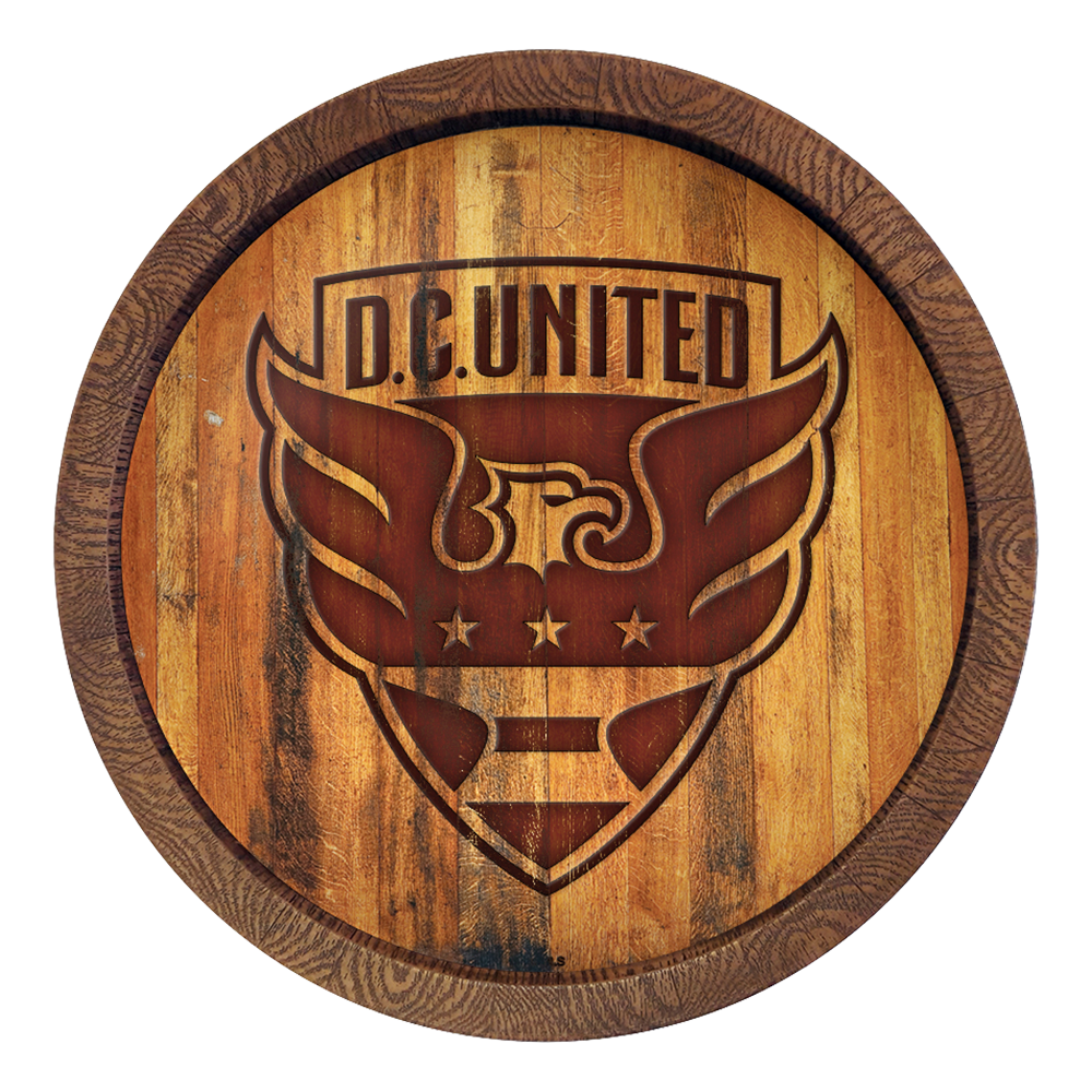 D.C. United: Branded "Faux" Barrel Top Sign  