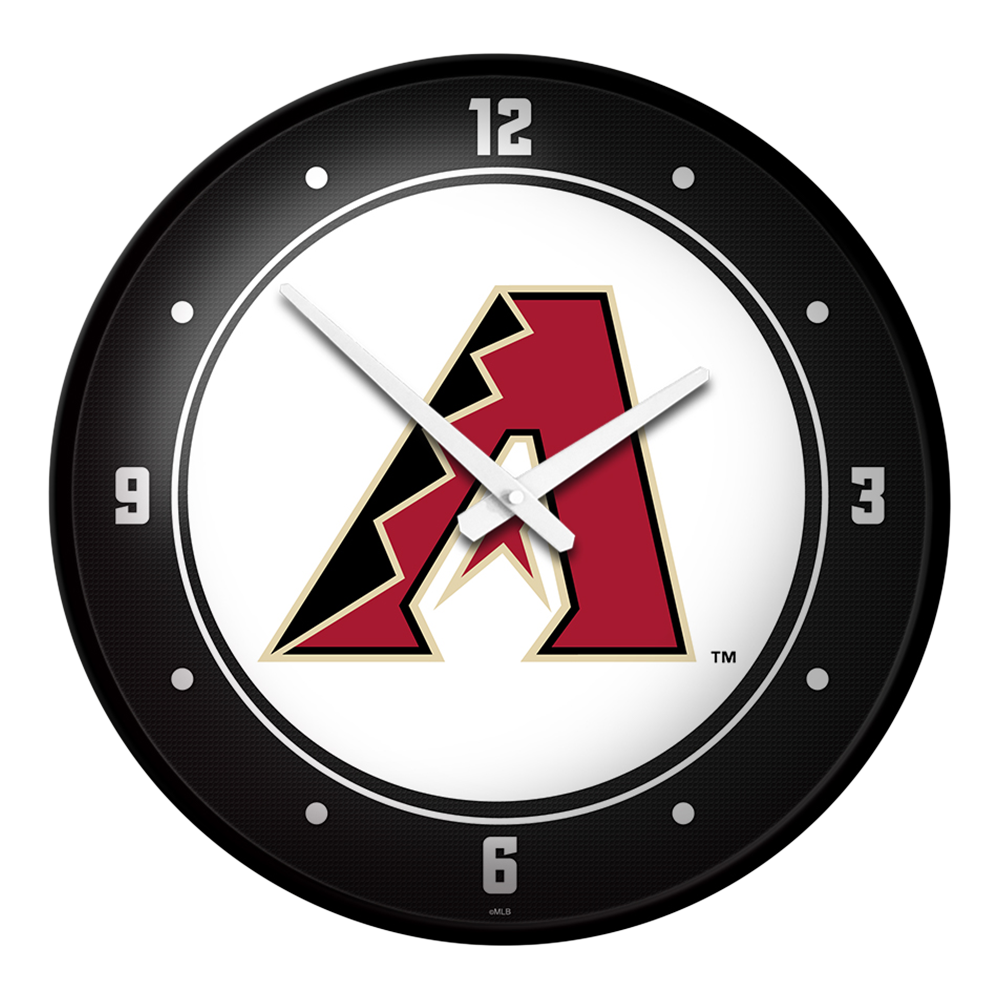 Arizona Diamondbacks Logo - Modern Disc Wall Clock  