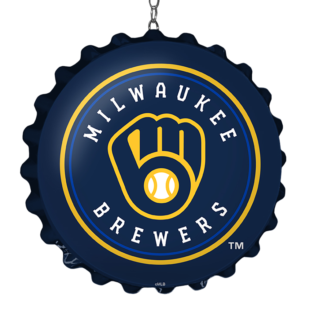 Milwaukee Brewers Bottle Cap Dangler  