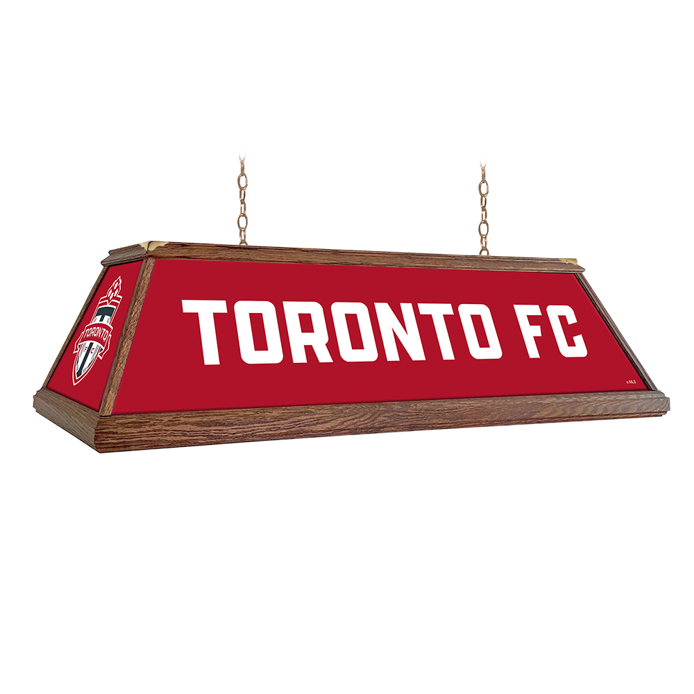 Toronto FC: Premium Wood Pool Table Light  