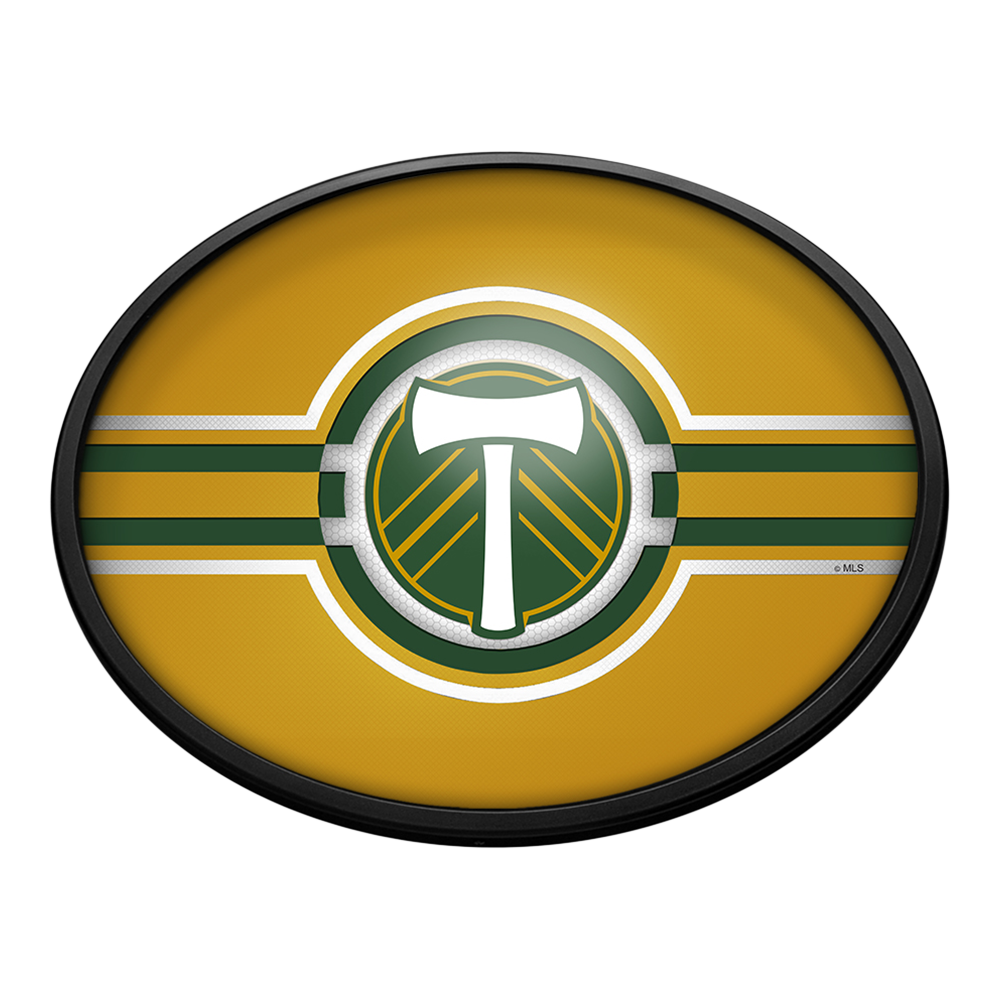 Portland Timbers: Oval Slimline Lighted Wall Sign