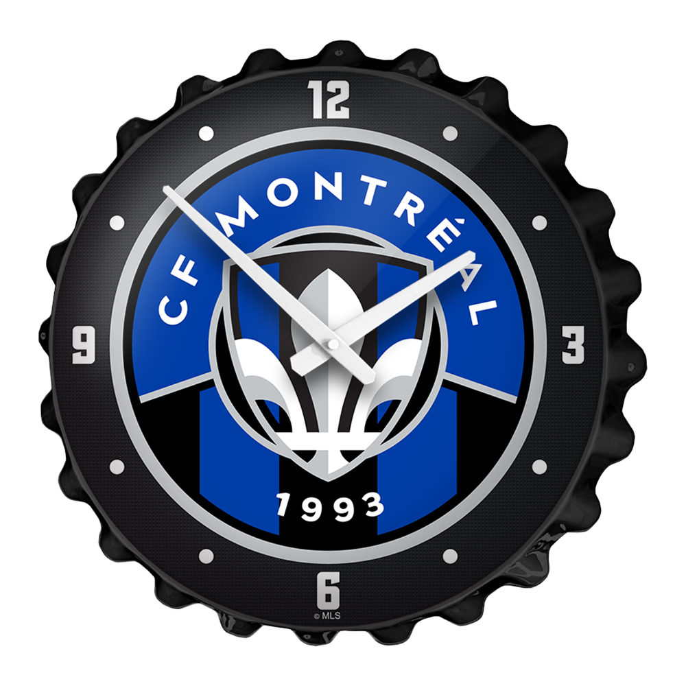  CF Montreal: Bottle Cap Wall Clock  