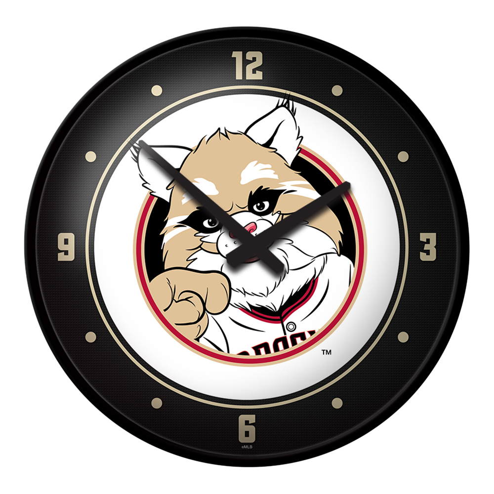 Arizona Diamondbacks Mascot - Modern Disc Wall Clock  