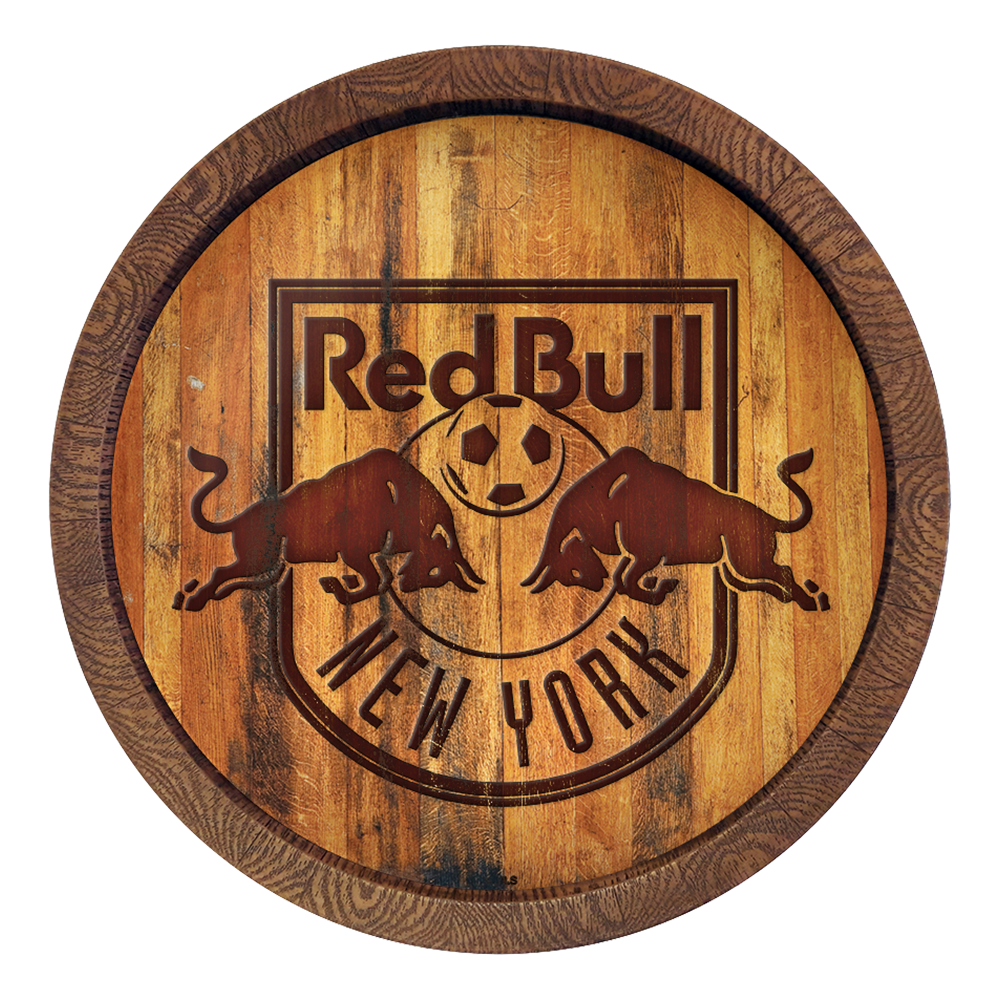 New York Red Bulls: Branded "Faux" Barrel Top Sign  