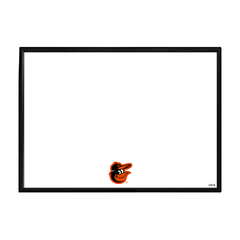 Baltimore Orioles Logo - Framed Dry Erase Wall Sign  