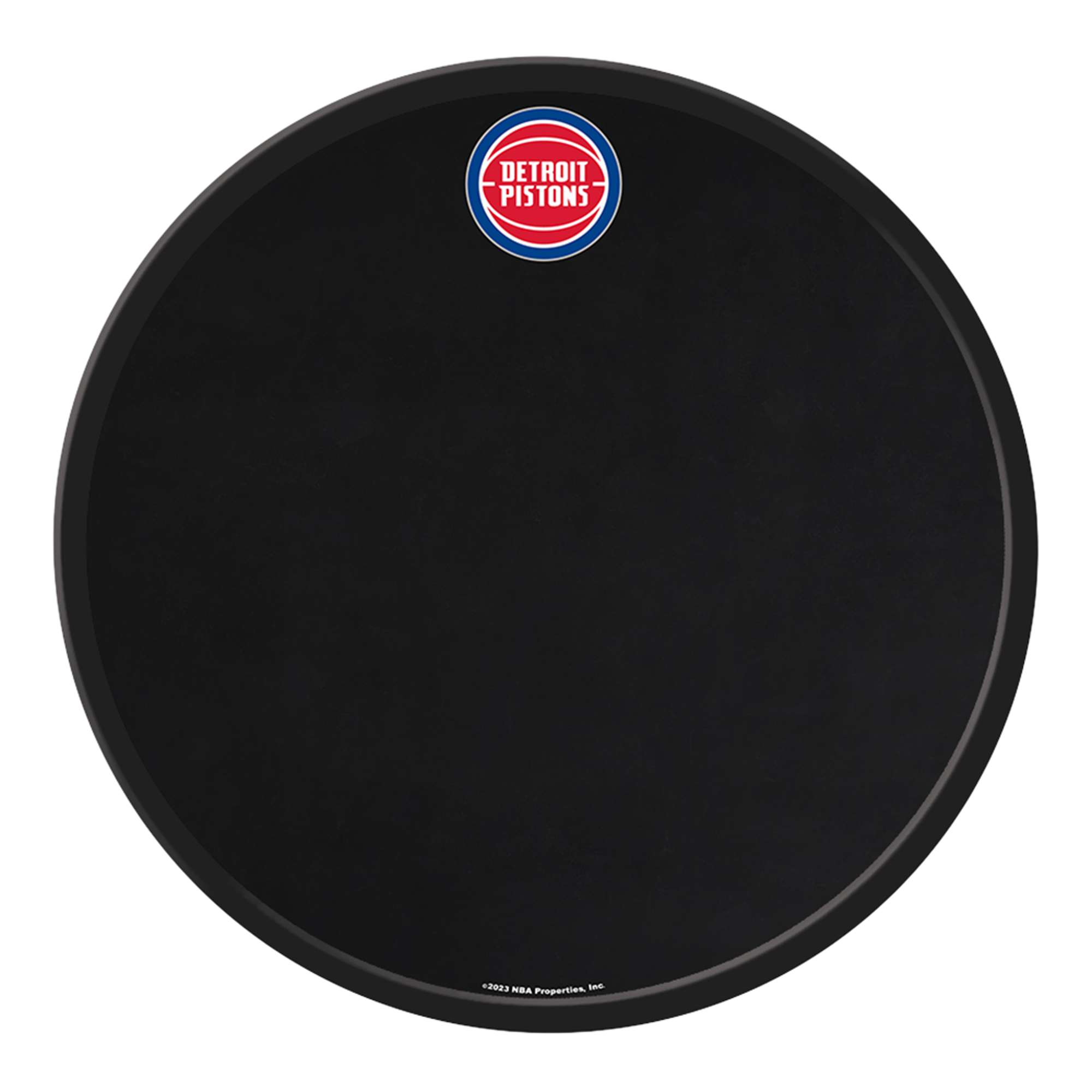 Detroit Pistons: Modern Disc Chalkboard