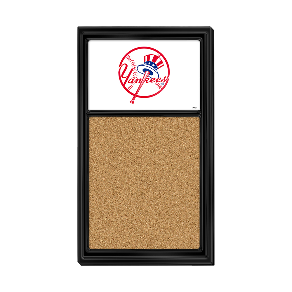 New York Yankees Cork Note Board  