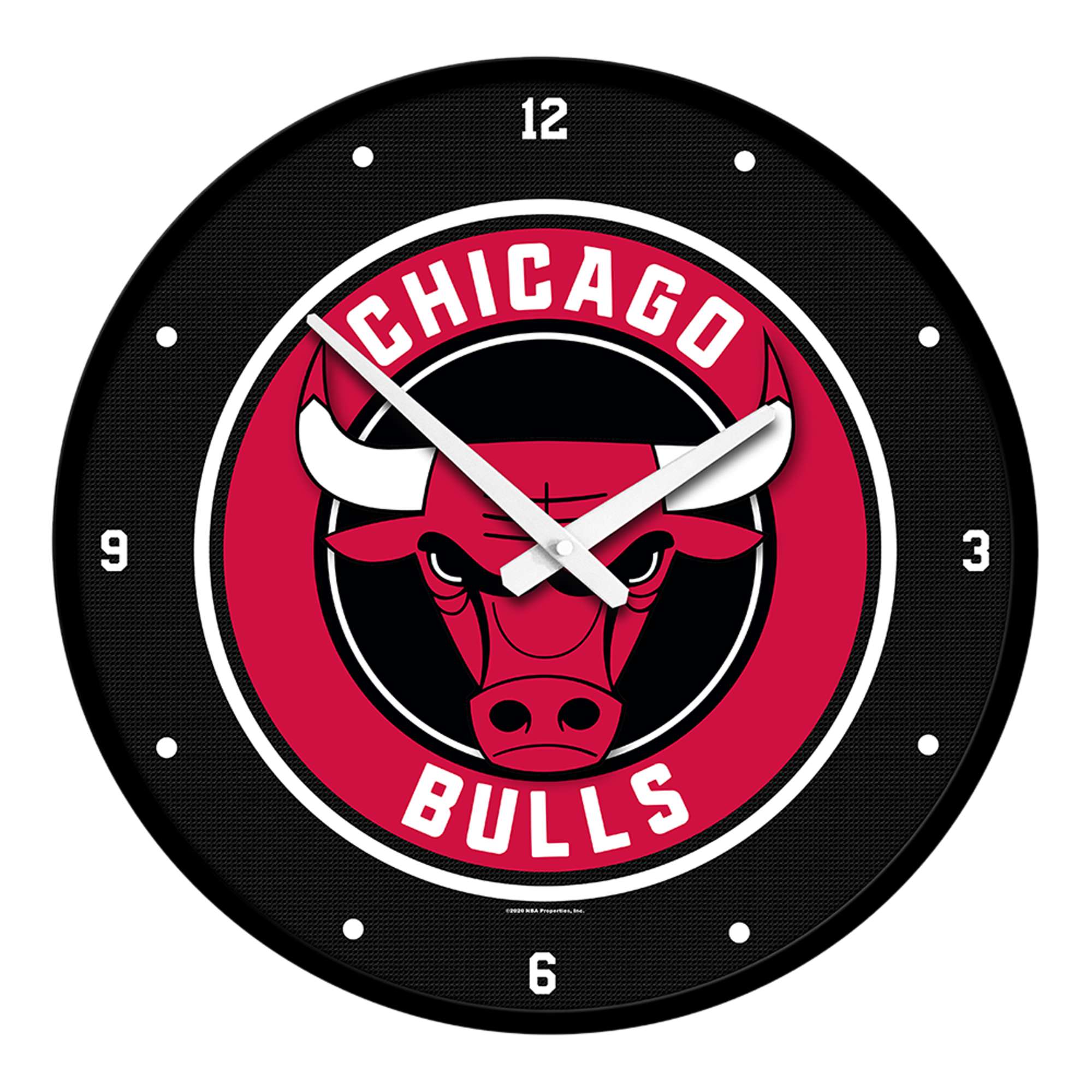 Chicago Bulls: Modern Disc Wall Clock