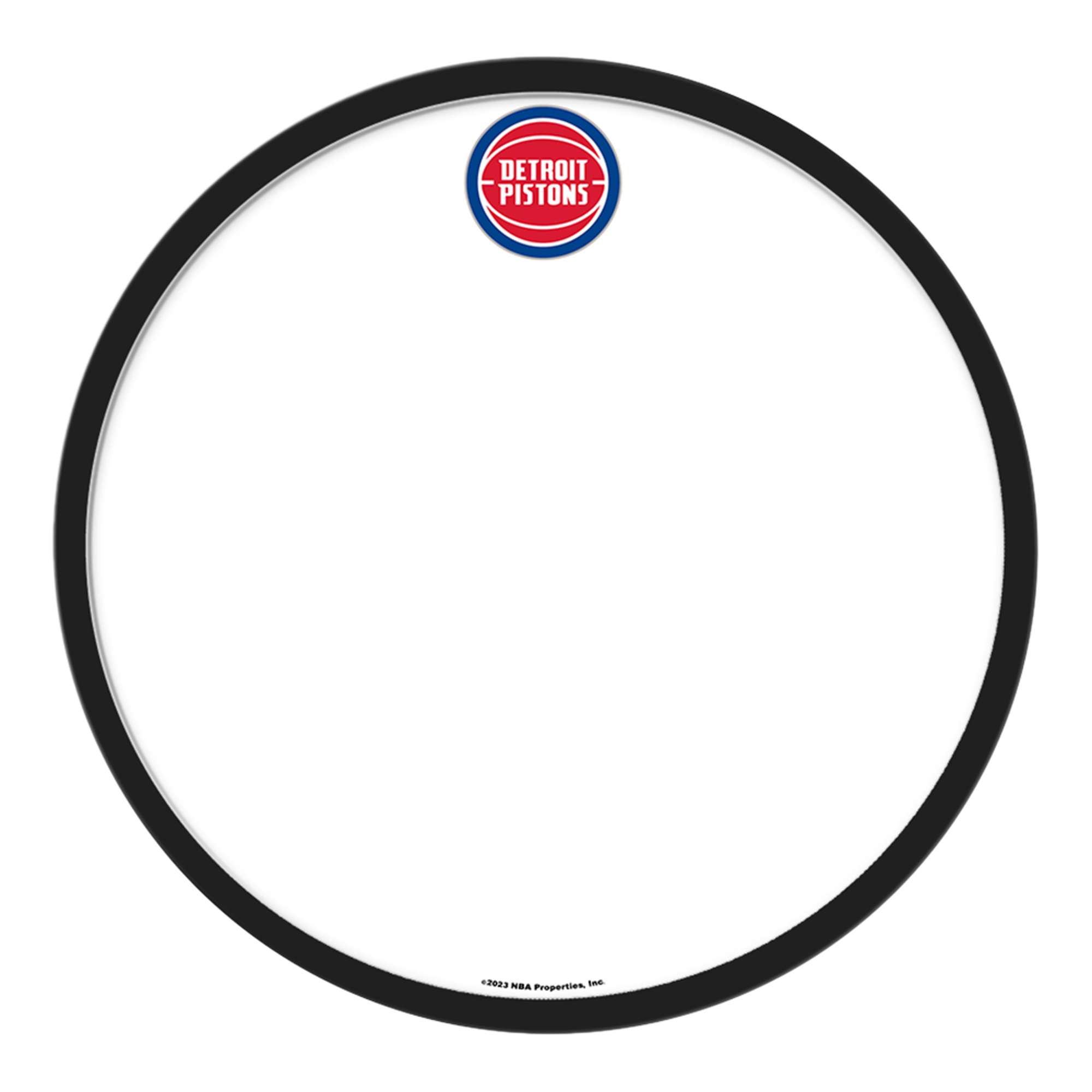 Detroit Pistons: Modern Disc Dry Erase Wall Sign