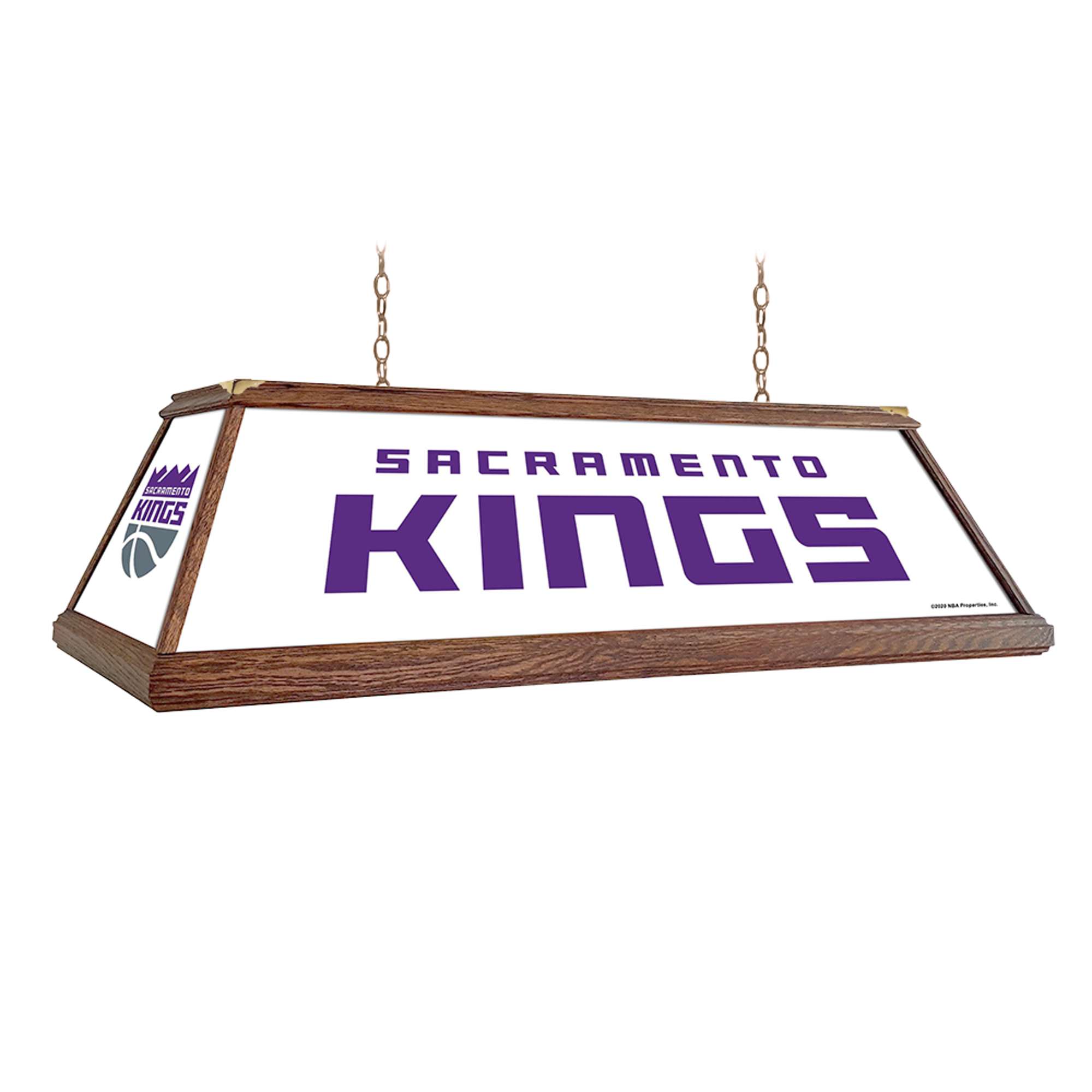 Sacramento Kings: Premium Wood Pool Table Light