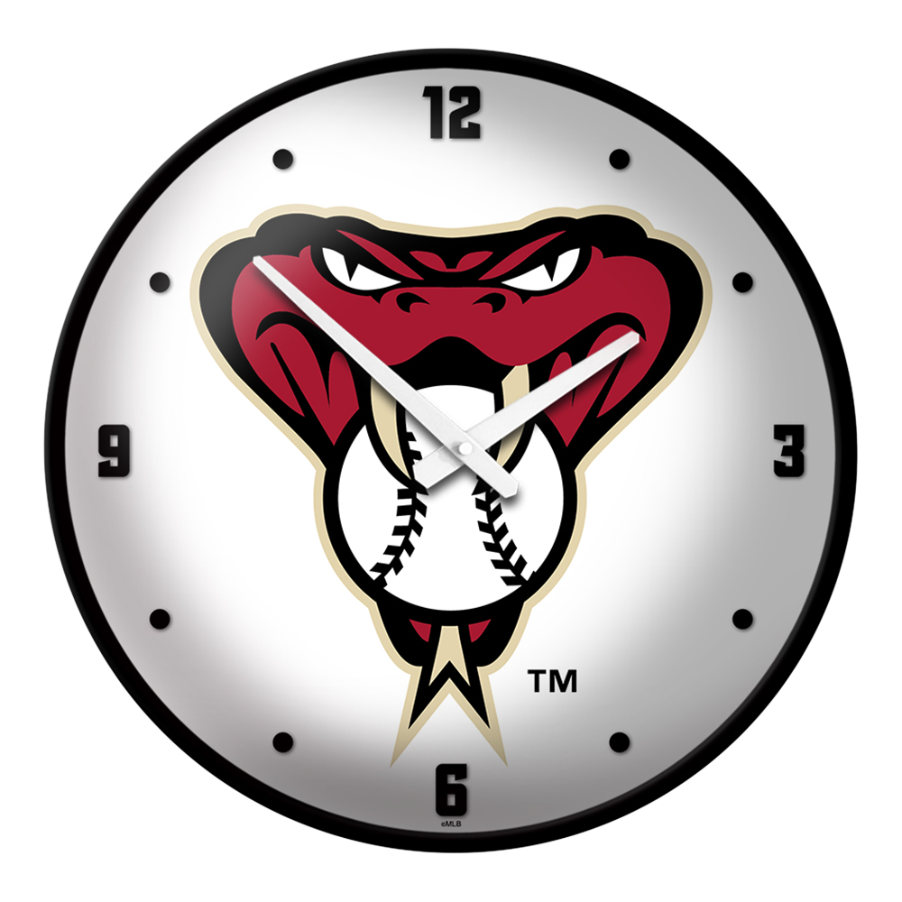 Arizona Diamondbacks Alternate Logo - Modern Disc Wall Clock  