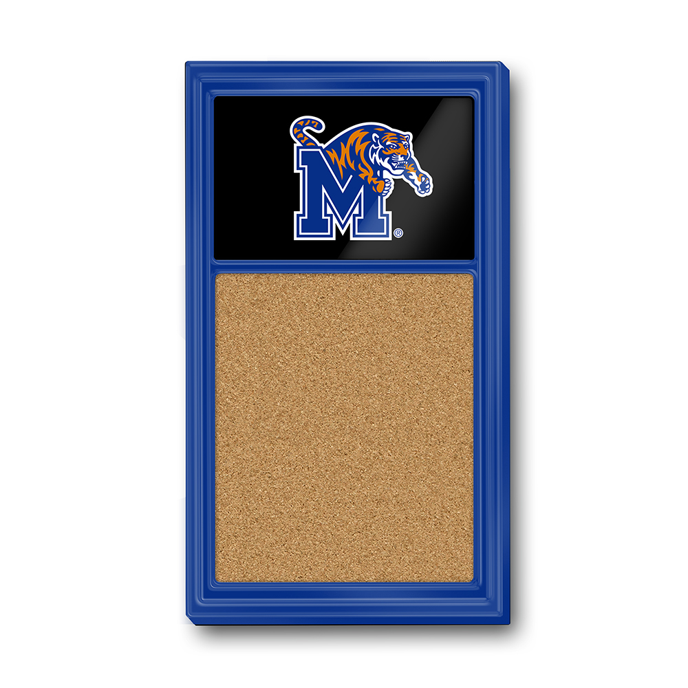 Memphis Tigers Cork Note Board