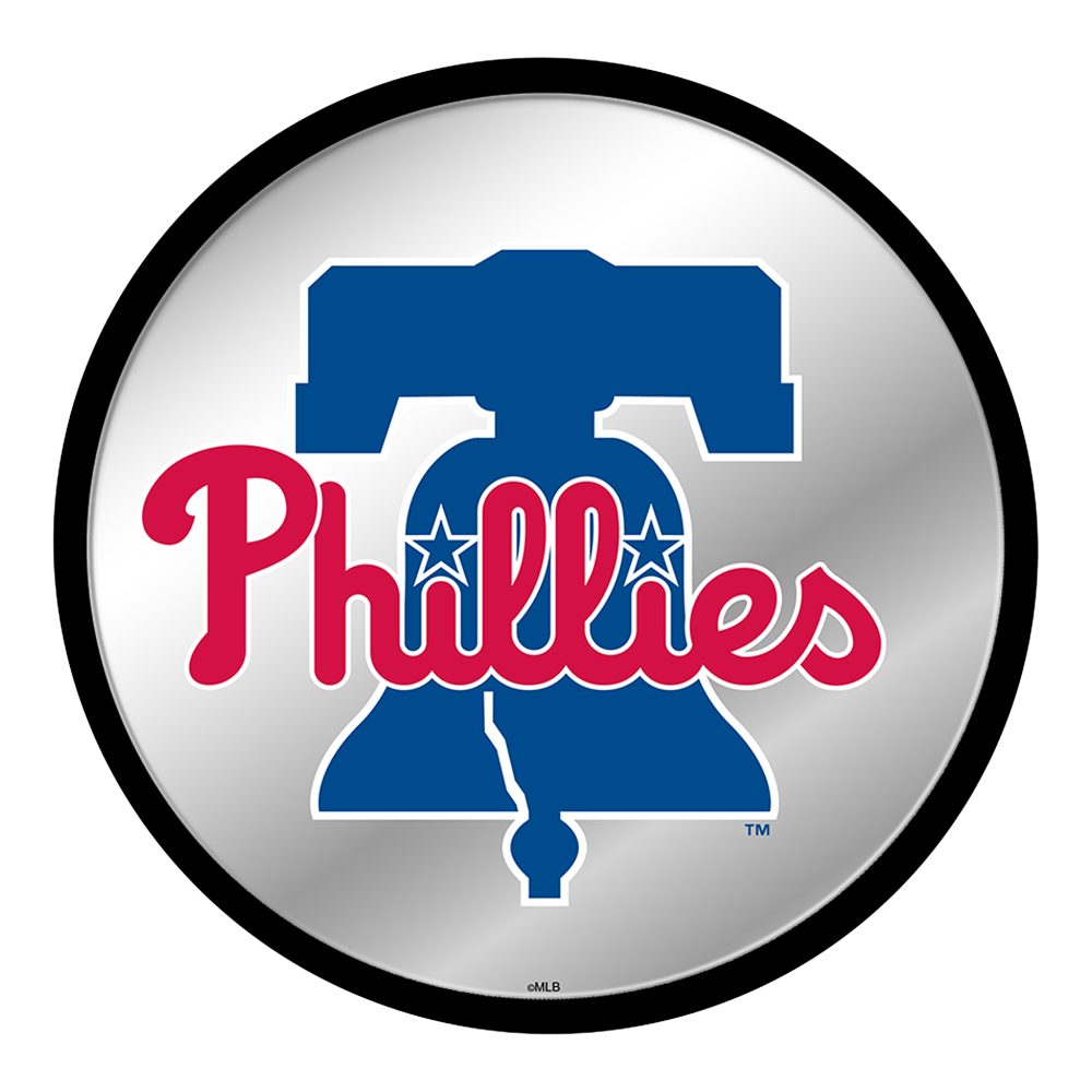 Philadelphia Phillies Modern Disc Mirrored Wall Sign  