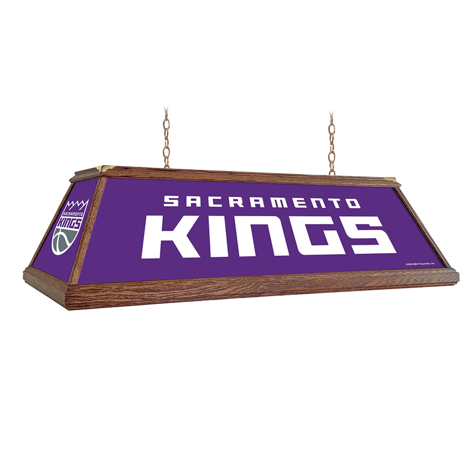 Sacramento Kings: Premium Wood Pool Table Light