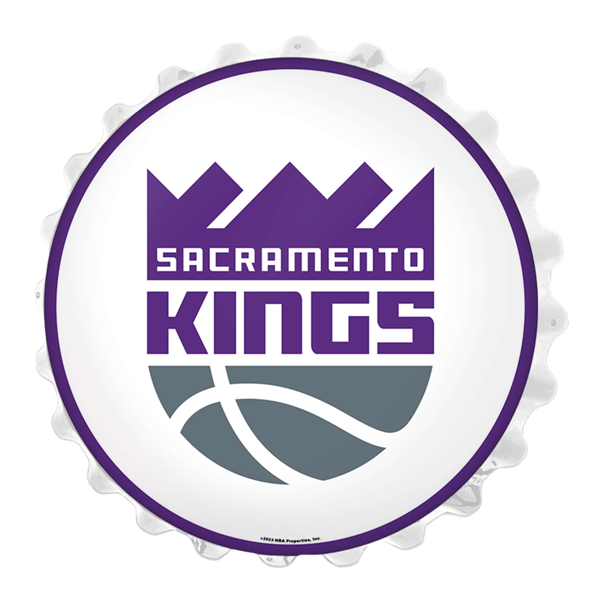 Sacramento Kings: Bottle Cap Wall Light